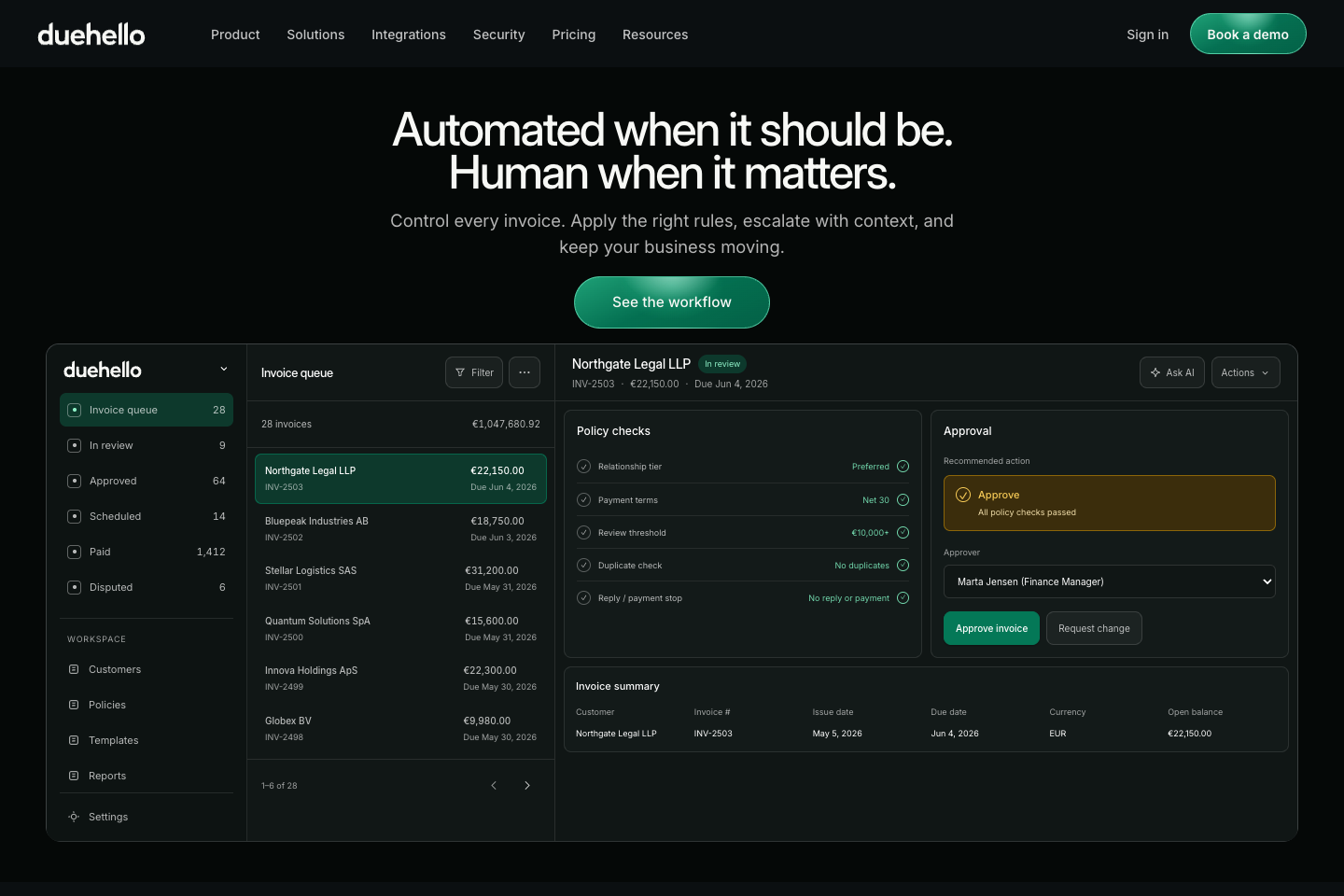 Productvisualisatie van Duehello